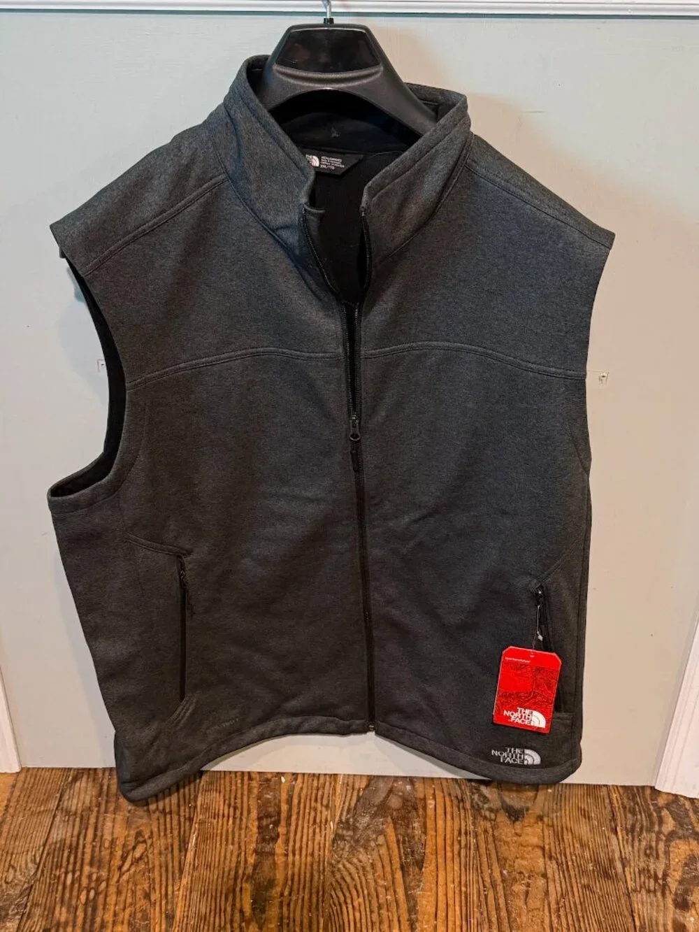 NEW North Face Ridgeline Vest Mens Size XXL WindWall SS Gray NWT 3rd Party Logo